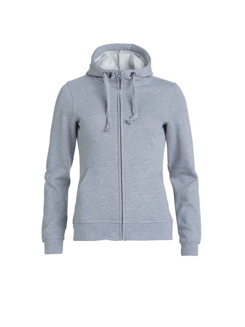 Basic Hoody Full Zip Dame