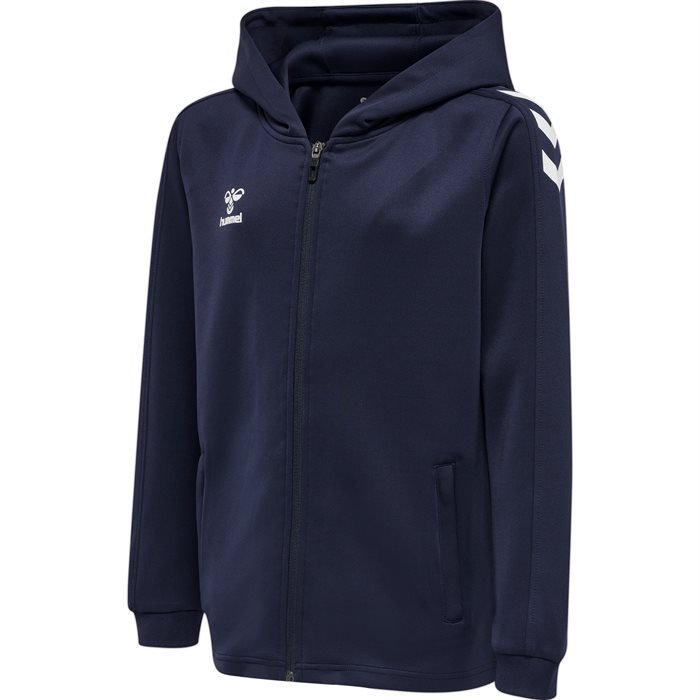 hmlCore XK Poly Zip Hood Sweat