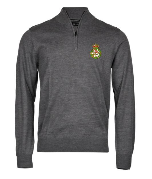 Tee Jays Half Zip Grå