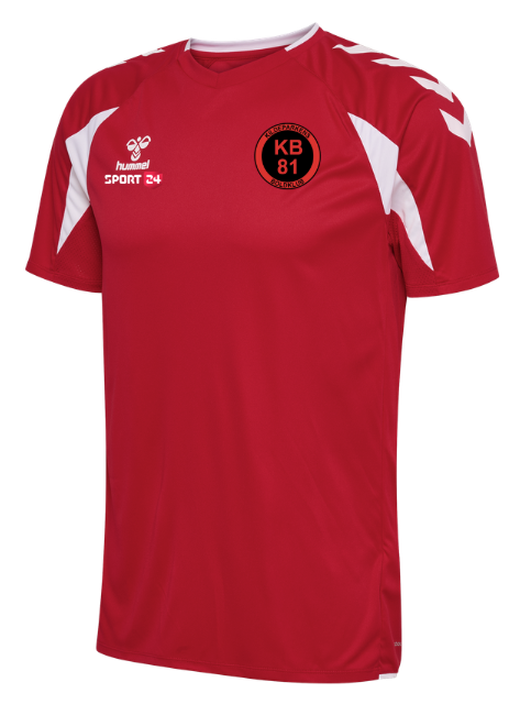 KB81 Hjemmetrøje Børn - HmlCore 2.0 Jersey S/S Kids